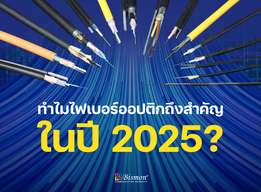 ทำไมไฟเบอร์ออปติกถึงสำคัญในปี 2025?